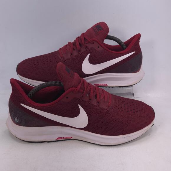 Nike Air Zoom Pegasus 35 Athletic Running Shoe Mens Size 9.5 A03905-602 Red - Picture 6 of 10
